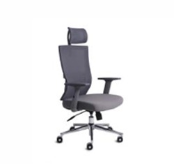 Sillón Athenea con cabecera gris