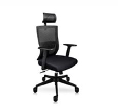 Sillón Athenea con cabecera negro